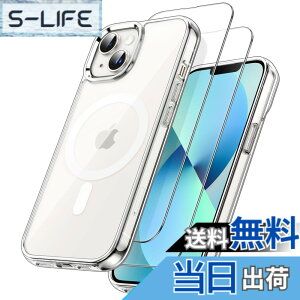 �y���������zJETech 3 in 1 iPhone 13 mini 5.4 �C���`�p �}�O�l�b�g �P�[�X 2�������K���X�t�B�����t�� MagSafe�Ή� �ϏՌ��o���p�[ �X�}�z�J�o�[ (�N���A)