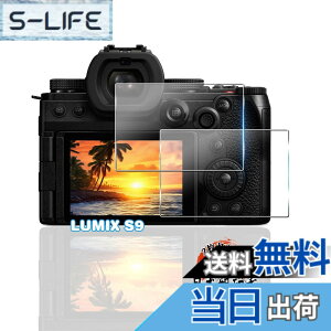 �y���������z�p Panasonic LUMIX DC-S9 �K���X�t�B���� 2�� �y���YAGC���Ɏq�f�ށz �p LUMIX S9 �����K���X �t�B���� �S�ʕی� �p DC-G100 �ی�t�B���� �ϏՌ� �d�x9H �p LUMIXS9 �t�� �K���X �t�B���� ����
