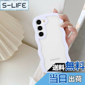 �y���������zQLTYPRI Galaxy S23 �P�[�X�N���A SC-51D / SCG19 TPU �o���p�[ �E�F�[�u ������� �؍� ���� �P�[�X ���� ���^ �y�� �ϏՌ� �X�}�z�P�[�X ���C�����X�[�d�Ή� �X�g���b�v�z�[���t�� �M��