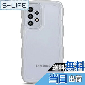 �y���������zQLTYPRI Galaxy A53 5G �P�[�X �N���A TPU �J�o�[ �E�F�[�u ������� �؍� ���� ���� ���^ �y�� �ϏՌ� ����~�� (SC-53C / SCG15) �X�}�z�P�[�X ���C�����X�[�d�Ή� �X�g���b�v�z�[���t�� 