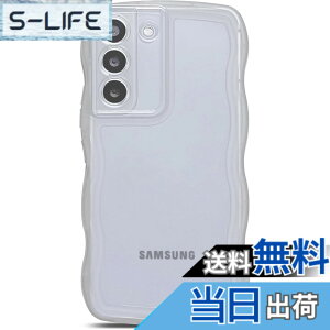 �y���������zQLTYPRI Galaxy S21 �P�[�X �N���A TPU �J�o�[ �E�F�[�u ������� �؍� ���� ���� ���^ �y�� �ϏՌ� ����~�� (SC-51B / SCG09) �X�}�z�P�[�X ���C�����X�[�d�Ή� �X�g���b�v�z�[���t�� �M