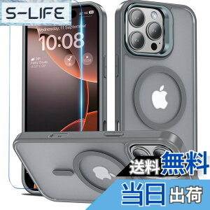 �y���������zBESINPO iPhone 16 Pro Max �P�[�X [�K���X�t�B�����t���EMagSafe�Ή��E�X�^���h�@�\] �A�C�t�H��16�v���}�b�N�X �P�[�X �c�����Ή� �����\ ������ ���΂݂Ȃ� �w��h�~ ��phone16promax �P