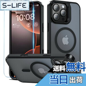 �y���������zBESINPO iPhone 16 Pro Max �P�[�X [�K���X�t�B�����t���EMagSafe�Ή��E�X�^���h�@�\] �A�C�t�H��16�v���}�b�N�X �P�[�X �c�����Ή� �����\ ������ ���΂݂Ȃ� �w��h�~ ��phone16promax �P