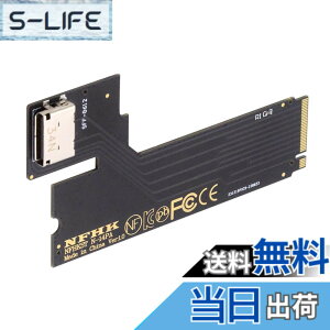 �y���������zNFHK PCI-E 4.0 M.2 M-Key to Oculink SFF-8612 SFF-8611 �z�X�g�A�_�v�^�[ 2022 2023 ThinkBook 14+ �O���O���t�B�b�N�X�J�[�h&SSD�p