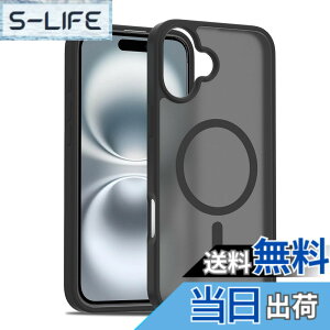 �y���������zPRODELI �P�[�X For iPhone 16 Plus ��p �J�o�[ MagSafe�Ή� �ČRMIL�K�i �ی�J�o�[ �ϏՌ� �w��h�~ ���C�����X�[�d�Ή� �����h�~ �����Y�ی� ���΂݂Ȃ� �X�}�z�P�[�X �Ή� �A�C�t�H�� 