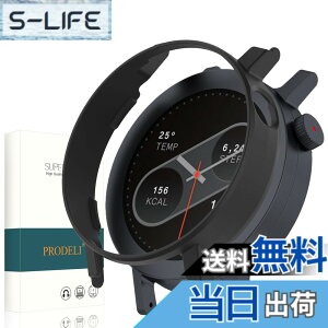 �y���������zPRODELI For CMF By Nothing Watch Pro 2 ��p �P�[�X ���t���ȒP PC�f�� �y�� �L�Y�h�~ �ϏՌ� �h�o cmf by nothing watch pro 2 �p �ی�J�o�[ �i�u���b�N�j