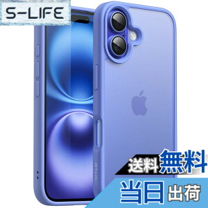 �y���������zJETech iPhone 16 Plus 6.7�C���`�p �}�b�g�P�[�X �ϏՌ����~���^���[�O���[�h�̗����ی� ������̔������w�� �X�}�z�J�o�[ �w��h�~ (�E���g���}����)
