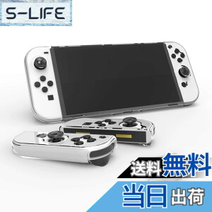 �y���������zZeniMart Switch oled �J�o�[ �y2022 Switch�L�@El���f���Ή��z Switch �L�@el TPU �N���A �h�b�N�Ή� Joy-Con(L)/(R)�J�o�[�tx�L�@EL���f����p oled �X�C�b�` �P�[�X �j���e���h�[�X�C�b�` �ی�P