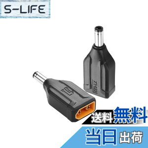 �y���������zSinLoon XT60-DC5521�A�_�v�^�[ �R���o�[�^�[�w�b�h XT60-DC 5.5mm X 2.1mm���C�����XTS100�͂񂾂��āAFPV���j�^�[�d���A�h���[���p 2�� (DC�I�X-XT60�I�X)