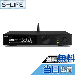 �y���������zLOXJIE D60 �t���o�����X DAC DA�R���o�[�^�[ & �w�b�h�z���A���v ��̌^ �t���b�O�V�b�vDAC�uES9039MSPRO�v����/Bluetooth 5.1�Ή�/MQA�E�n�C���]�EDSD�����S�Ή�/�o�����X�E�A���o�����X�E