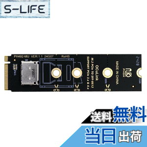 �y���������zXiwai PCI-E4.0 2280mm M.2 M-Key ���� Oculink SFF-8612 SFF-8611 �ւ̃R���o�[�^�[�����z�X�g�A�_�v�^�[�ANVME U.2 SSD eGPU �p