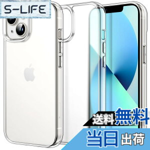 �y���������zJETech iPhone 13 6.1�C���`�p �ی�P�[�X ���΂݂Ȃ� �Ռ��z�� �o���p�[�J�o�[ �����ɂ��� �w��h�~ �}�b�g�o�b�N (�t���X�g�N���A)