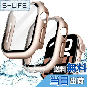 �y���������zJETech Apple Watch Series 11/10 46mm�p �h���P�[�X �t���ی십���K���X�t�B�������� �n�[�hPC�o���p�[ �S�ʕی�J�o�[ 2�Z�b�g (���[�Y�S�[���h)
