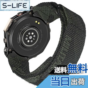 �y���������z[HEMSUT] ���v�o���h Huami Amazfit T-Rex 3�p�o���h �J���t���[�W�����f�U�C���X�}�[�g�E�H�b�`�o���h