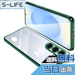 �y���������zONETIAOLONG �ɓK������Samsung Galaxy S25 �p�̃P�[�X �N���A SC-51F SCG31 �J�o�[ �M�����N�V�[S25 ���� �X�}�z�P�[�X �ϏՌ� �y�� ���b�L���H TPU ���^ �X�g���b�v�z�[���t�� ����~�� ����