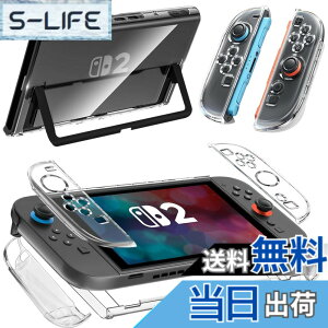 �y���������zNintendo Switch 2 �J�o�[ �N���A [ONETIAOLONG] �X�C�b�`2 �P�[�X PC�f�ސ� ���̎��݌v ���E�ȒP ���ϖh�~ ���^�y�ʐ݌v ���ϏՌ� �w��h�~ ���h�~ �ی�J�o�[ Switch 2 (2025) �Ή�(�N���A)