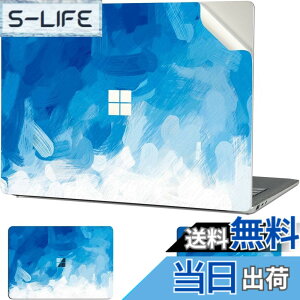�y���������zSurface ��p�X�L���V�[�� �J�o�[ �X�e�b�J�[ 2024 Surface Laptop 13.8�C���` (��7���� Copilot PC) �p �S�g�ی�A���O���\�A�����h�~����юc�����t���[ [Blue Paint]