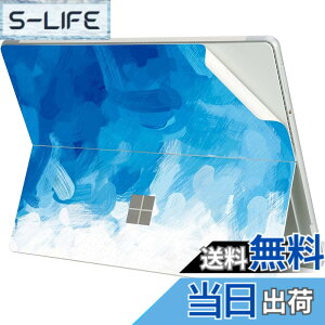�y���������zDigi-Tatoo Surface ��p�X�L���V�[�� �J�o�[ �X�e�b�J�[ (2024 Surface Pro 11 Copilot PC/ 2022 Surface Pro 9 �p) �S�g�ی�A���O���\�A�����h�~����юc�����t���[ [Blue Paint]