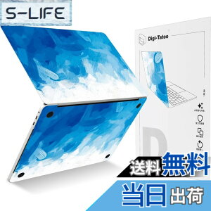 �y���������zDigi-Tatoo �X�L���V�[�� 2025~2026 MacBook Air 13.6 �C���` (M5/M4�`�b�v A3449/A3240) �Ή� �J�o�[ �P�[�X �t�B���� �X�e�b�J�[ �ی� ���O���\ �����h�~����юc�����t�� [���y���L]