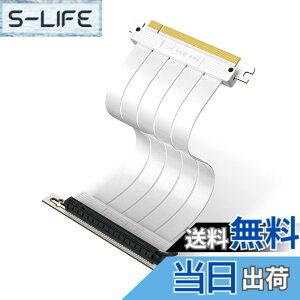 �y���������zEZDIY-FAB PCIe 4.0 X16���C�U�[�P�[�u�� �����V�[���h����GPU�}�E���g�p PCI-E Gen4�Ή� �������C�U�[�J�[�h ���p�R�l�N�^ �� - 20cm 90�x