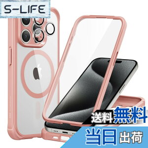 �y���������zESR iPhone 15 Pro �P�[�X�Z�b�g 1�Z�b�g�ʃ����Y�ی�t�B���� ��phone15pro �P�[�X MagSafe�݊��X�}�z�P�[�X�Ή� �S�ʕی�^�C�v�R�p�K�i�ی�� �Ϗ��� Armor�V���[�Y iphone15pro �P�[�X 
