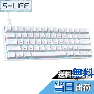 �y���������zDIERYA �Q�[�~���O�L�[�{�[�h �Ԏ� Mini ���^ ���J�j�J���L�[�{�[�h 60%���C�A�E�g 61�L�[ �p��z�� �L�� �L�[�{�[�h ���E�� USB C �d���P�[�v�� Windows�m�[�g�p�\�R�������PC�Q�[�}�[