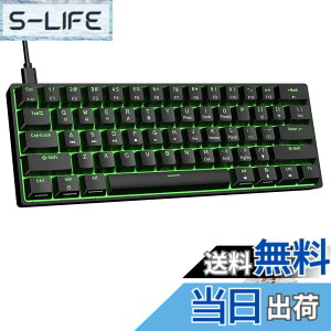 �y���������zDIERYA �Q�[�~���O�L�[�{�[�h �Ԏ� Mini ���^ ���J�j�J���L�[�{�[�h 60%���C�A�E�g 61�L�[ �p��z�� �L�� �L�[�{�[�h ���E�� USB C �d���P�[�v�� Windows�m�[�g�p�\�R�������PC�Q�[�}�[