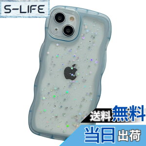 �y���������zDisonbeir ���炫�� �Ή� iPhone15 �P�[�X �N���A ���� �������� �� �L���L�� �E�G�[�u �g�^�t���[�� ���킢�� �A�C�z��15 �p �J�o�[ ��l ���� �f�R���[�V���� ���� �l�C,�u���[