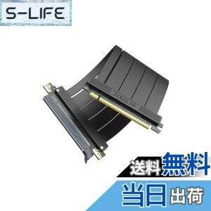 �y���������zEZDIY-FAB PCIe 5.0 x16 ���C�U�[�P�[�u�� 20cm 180�x 128GB/s �������]�� RTX 50/40�ERX 9000/7000 �Ή� GPU�����}�E���g�u���P�b�g PCIe 4.0/3.0 ���ʌ݊� PCIe�����P�[�u�� �X�g���[�g�R�l�N�^ - �u��