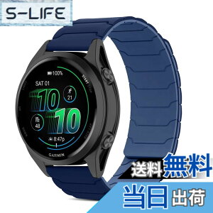 �y���������z[CiimWaa] 20mm �o���h for �K�[�~�� Garmin Forerunner 70/ 170/170 Music/Approach J1/S50/Garmin Vivoactive 6/5 �p �V���R�� ���v�o���h ���͂Ȏ��C �X�}�[�g�E�H�b�`���� �}�O�l�b�g ���v�x���g �����^ 