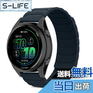 �y���������z[CiimWaa] 20mm �o���h for �K�[�~�� Garmin Forerunner 70/ 170/170 Music/Approach J1/S50/Garmin Vivoactive 6/5 �p �V���R�� ���v�o���h ���͂Ȏ��C �X�}�[�g�E�H�b�`���� �}�O�l�b�g ���v�x���g �����^ 