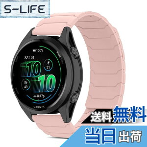 �y���������z[CiimWaa] 20mm �o���h for �K�[�~�� Garmin Forerunner 70/ 170/170 Music/Approach J1/S50/Garmin Vivoactive 6/5 �p �V���R�� ���v�o���h ���͂Ȏ��C �X�}�[�g�E�H�b�`���� �}�O�l�b�g ���v�x���g �����^ 