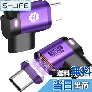 �y���������zENDLESSHINE USB C to C typeC�}�O�l�b�g�A�_�v�^�[ USB4.0 40GbPS�f�[�^�]�� PD 240W �}���[�d24pin ���COTG���� 8K 60Hz�f���o�͑Ή� �r�f�I���o�� �f�B�X�v���C �^�C�v C �C���z�� �ϊ��R�l�N�^
