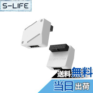 �y���������zEZDIY-FAB USB3.2 Gen1 19�s�� - Type-E L�^ 90�x ���p�A�_�v�^�[ ���w�b�_�[ �����ϊ� �}�U�[�{�[�h�p USB 3.0�t�����g�p�l�� Type-C�ϊ� ���z�� �ȃX�y�[�X ���h�~ ���o�[�X�^�C�v �� - 1�p