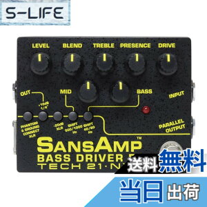 �y���������zTech21 SANSAMP �T���Y�A���v �x�[�X�p �G�t�F�N�^�[ DI BOX BASS DRIVER DI V2�y�������K�i�z �F�FBass Driver DI V2 ��ԃv���A���v