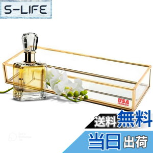 �y���������z(S Gold Mirror Tray) - Moosy Life Vintage Copper Chrome Decorative Display & Organise Glass Tray (S Gold Mirror Tray) �F�F�R�b�p�[�A�T�C�Y�FS Gold Mirror Tray