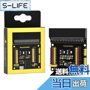 �y���������zKEYESTUDIO �Z���T�[ �V�[���h �g���{�[�h for BBC Micro:bit Microbit �p �}�C�N���r�b�g �u���C�N�A�E�g �d�q�H��