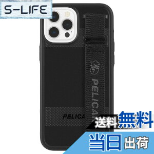 �y���������z�yPelican by Case-Mate�z �R�ہEMIL-STD-810G �~���^���[�O���[�h 4.5m �����ϏՌ��n�C�u���b�h�P�[�X �y���J�� Protector Sling - Black/w Micropel for iPhone 12 Pro Max PP043494 �F�FProtector Sling - Black�A