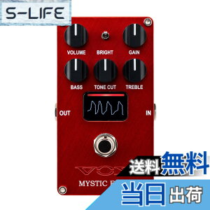 �y���������zVOX �G���N�g���b�N�M�^�[�p �R���p�N�g�G�t�F�N�^�[ MYSTIC EDGE VE-ME �~�X�e�B�b�N�E�G�b�W �^��� Nutube���� VOX AC30 �F�FMYSTIC EDGE