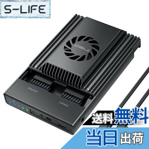 �y���������zineo �f���A���x�C NVMe �h�b�L���O�X�e�[�V�����AM Key PCIe 2242 2260 2280 M.2 SSD�pUSB C to NVME SSD �P�[�X�A�I�t���C���N���[�����T�|�[�g�iSSD�͊܂܂�Ă��܂���j[2608] �F�F�u���b�N