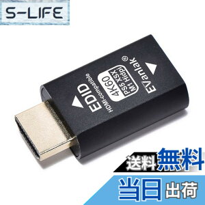 �y���������zEvanlak HDMI EDID �G�~�����[�^�[ �p�X�X���[�t�B�b�N�X PS5&MAC M1 �F�FHDMI EDID 4k 60hz�B