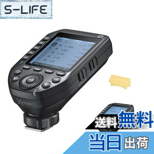 �y���������zGODOX XproII-L ���M�@ TTL 2.4G ���C�����X�V�X�e�� �t���b�V���g���K�[ �������� HSS 1/8000s ���� LCD �X�N���[���g�����X�~�b�^ 16�O���[�v 32�`���l�� �݊��� ���K�i �Z�K�}�[�N�t�� 