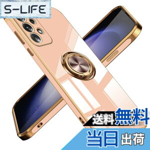 �y���������zTMUJWS Galaxy A53 5G �p�̃P�[�X �����O �ϏՌ� �����Y�ی� �y�� Samsung �M�����N�V�[ A53 5G SC-53C SCG15 �p�̃J�o�[ ���b�L���H �\�t�g�P�[�X �X�^���h�@�\ �ԍڃz���_�[ �Ή� �T���T���G