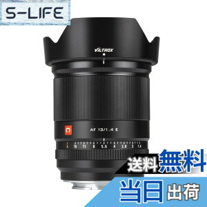 �y���������zViltrox AF �P�œ_�����Y �\�j�[E�}�E���g �F�F�u���b�N�A�T�C�Y�FAF 13mmF1.4
