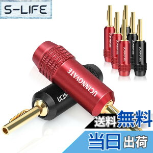 �y���������z[UCINNOVATE] 3100842J_3100704AJ �F�F�S�[���h�A�T�C�Y�F8 X Pin Banana Plugs