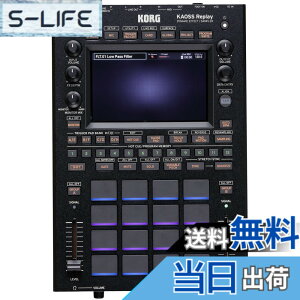 �y���������zKORG �R���O �I�[���C�������EDJ�p�t�H�[�}���X�E�c�[�� KAOSS Replay DJ�p�G�t�F�N�^�[/�T���v���[ �F�F�u���b�N