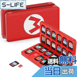 �y���������zGeeRic 24�� �Q�[���J�[�h ���[�{�b�N�X �X�C�b�` �Ή� �\�t�g�P�[�X 24��Micro SD �������[�J�[�h ���[�� Switch/Switch Lite/Switch OLED ���f���Ή� �R���p�N�g ���^ �y�� �h�o �����^ ����
