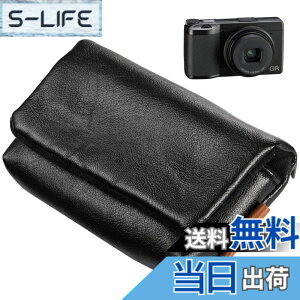 �y���������zYullmu �f�W�J���P�[�X �R���f�W�P�[�X RICOHGR3 GR3x GR2 / rx100 / DSC-RX100M7 / ZV1 / XF10�ȂǓK�p �J�����P�[�X���^ PU���U�[ �}�O�l�b�g�J�� �F�FM-�u���b�N�A�T�C�Y�F15x9x4 cm (�O��) / 12x7x4 