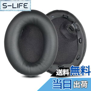 �y���������z�C���[�p�b�h �C���[�N�b�V���� Sony WH-1000XM4 (WH 1000XM4) �w�b�h�z�� �����p �p�b�h �F�F�u���b�N