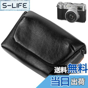 �y���������zYullmu �f�W�J���P�[�X �R���f�W�P�[�X RICOHGR3 GR3x GR2 / rx100 / DSC-RX100M7 / ZV1 / XF10�ȂǓK�p �J�����P�[�X���^ PU���U�[ �}�O�l�b�g�J�� �F�FL-�u���b�N�A�T�C�Y�F14.5 x 10 x 4 cm (�O��) / 